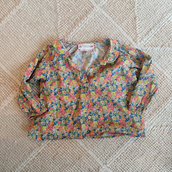 Bonpoint button up blouse size: 18mo - Picture 1 of 4